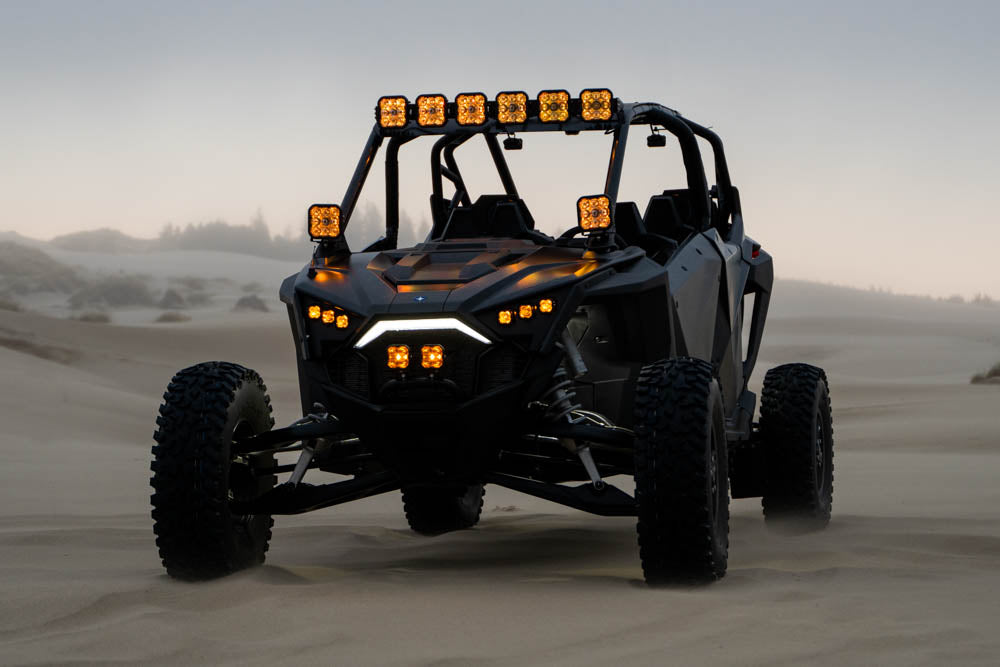 Polaris RZR A-Pillar LED Pod Kit  SS5 Sport White Combo