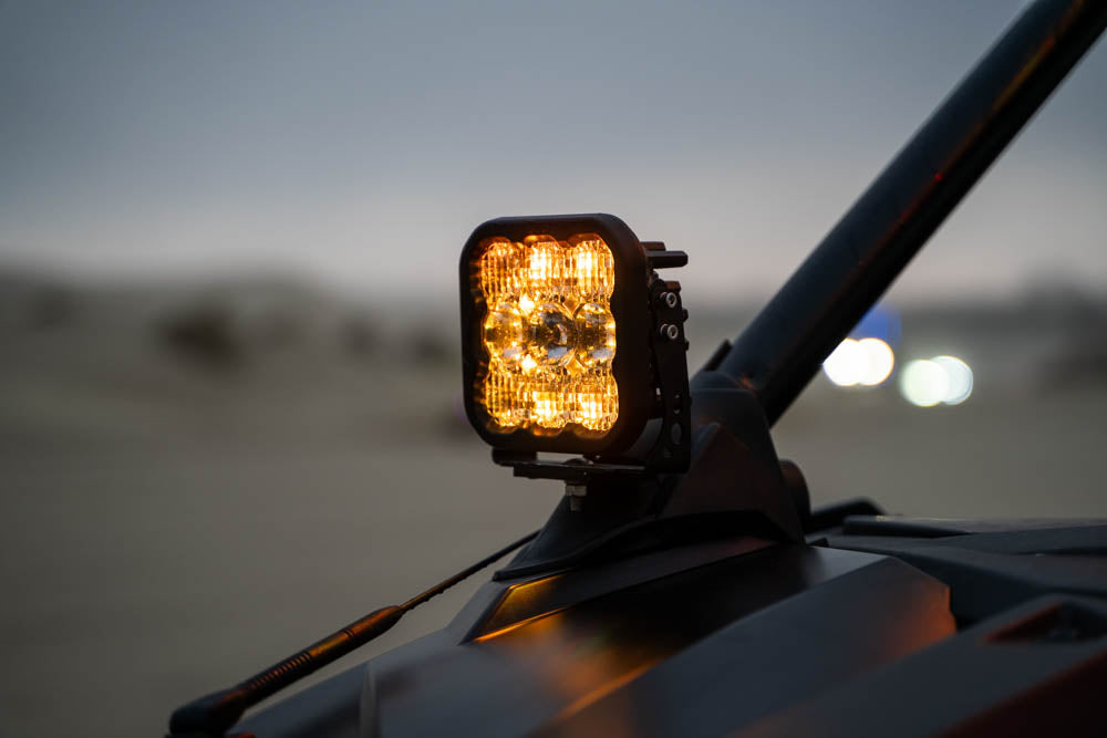 Polaris RZR A-Pillar LED Pod Kit  SS5 Sport White Combo