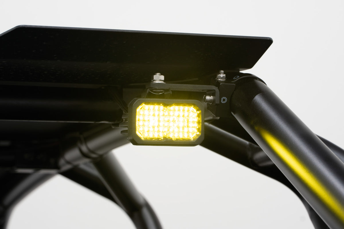 Stage Series 1 Inch Roll Bar Chase Light Kit  C2 2.0 Sport Yellow (pair)