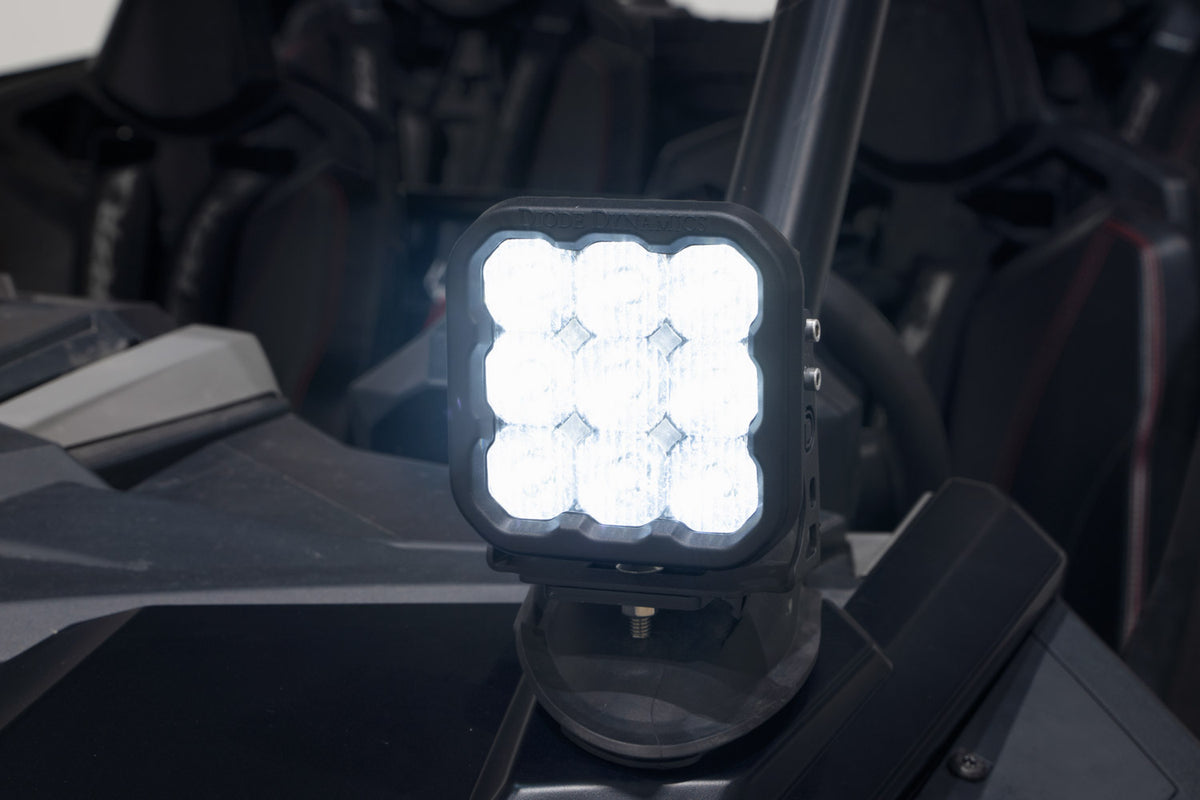 Polaris RZR A-Pillar LED Pod Kit  SS5 Sport White Combo