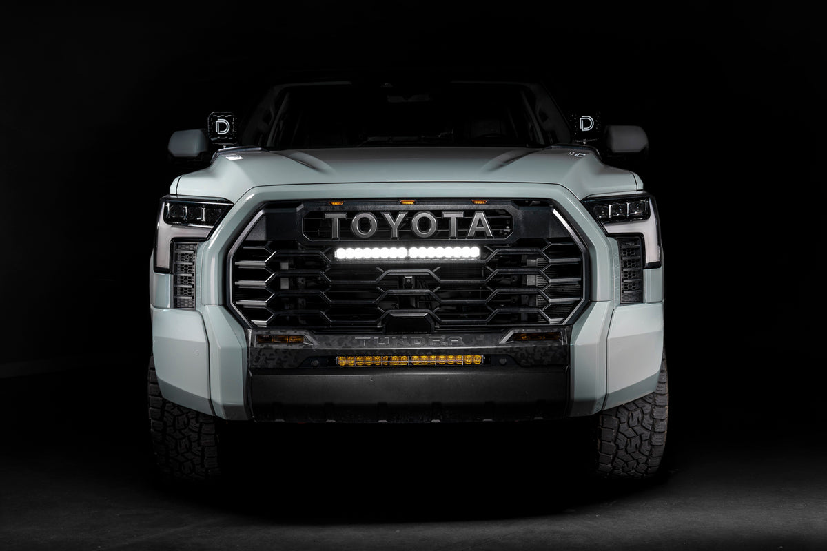 Tundra 2022 Pro Grille SS20 Pro LED Kit White Combo