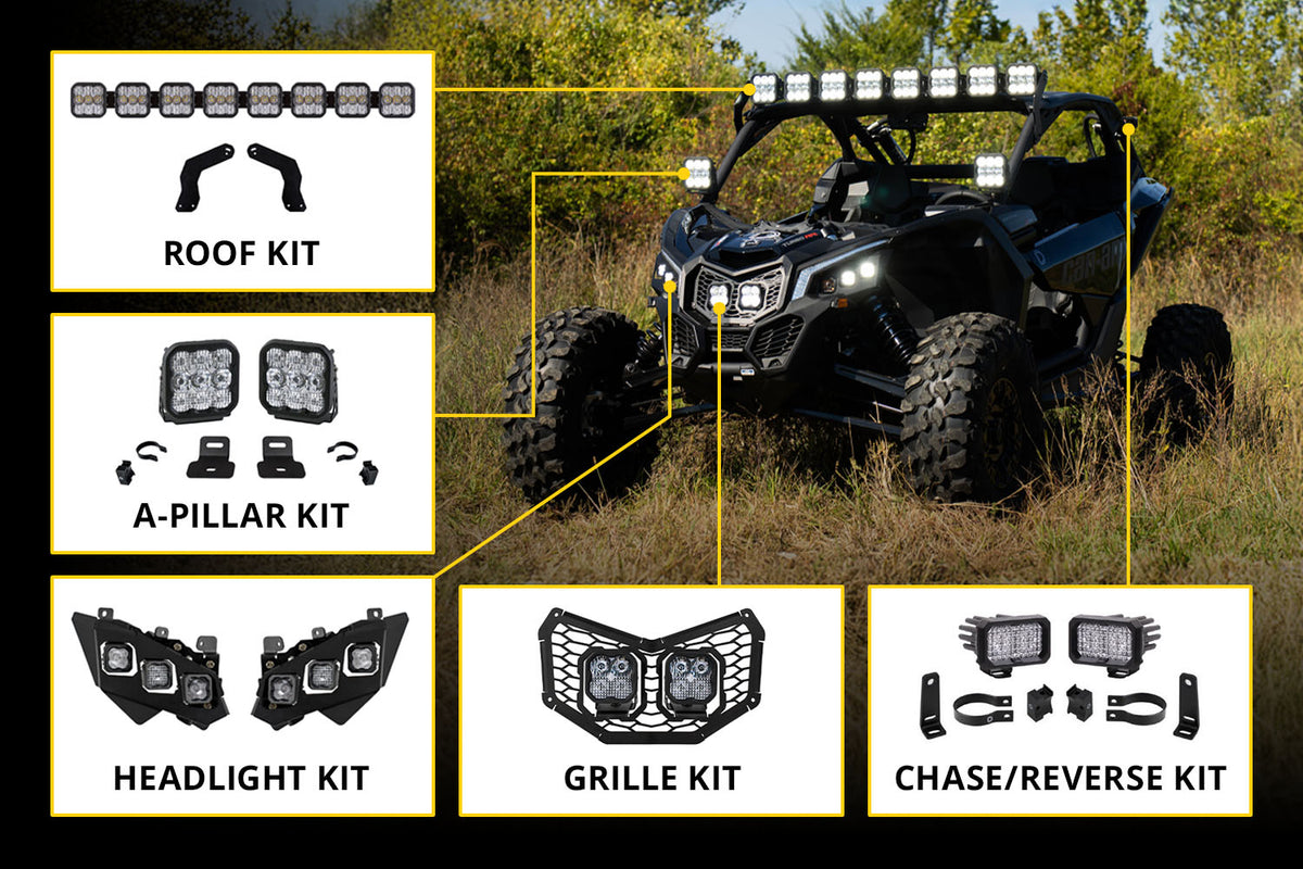 Stage Series 1.875 inch Roll Bar Mount Kit (one)