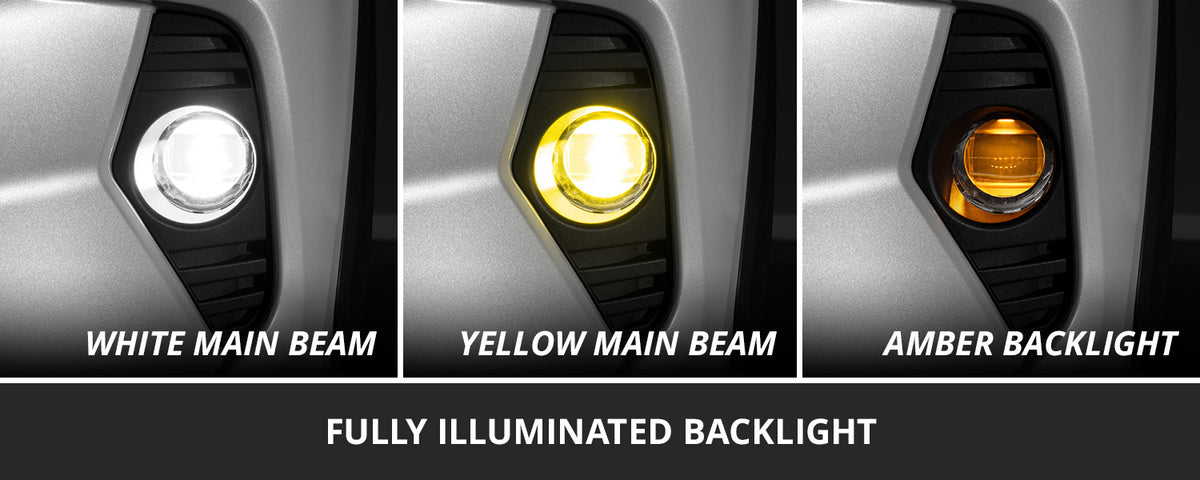 Elite Series Add-On Fog Lamp Kit for 2019-2025 Toyota RAV4  White