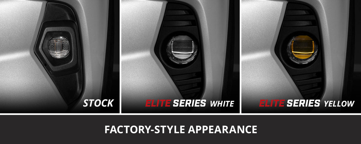 Elite Series Fog Lamp Kit for 2022-2025 Toyota RAV4  White