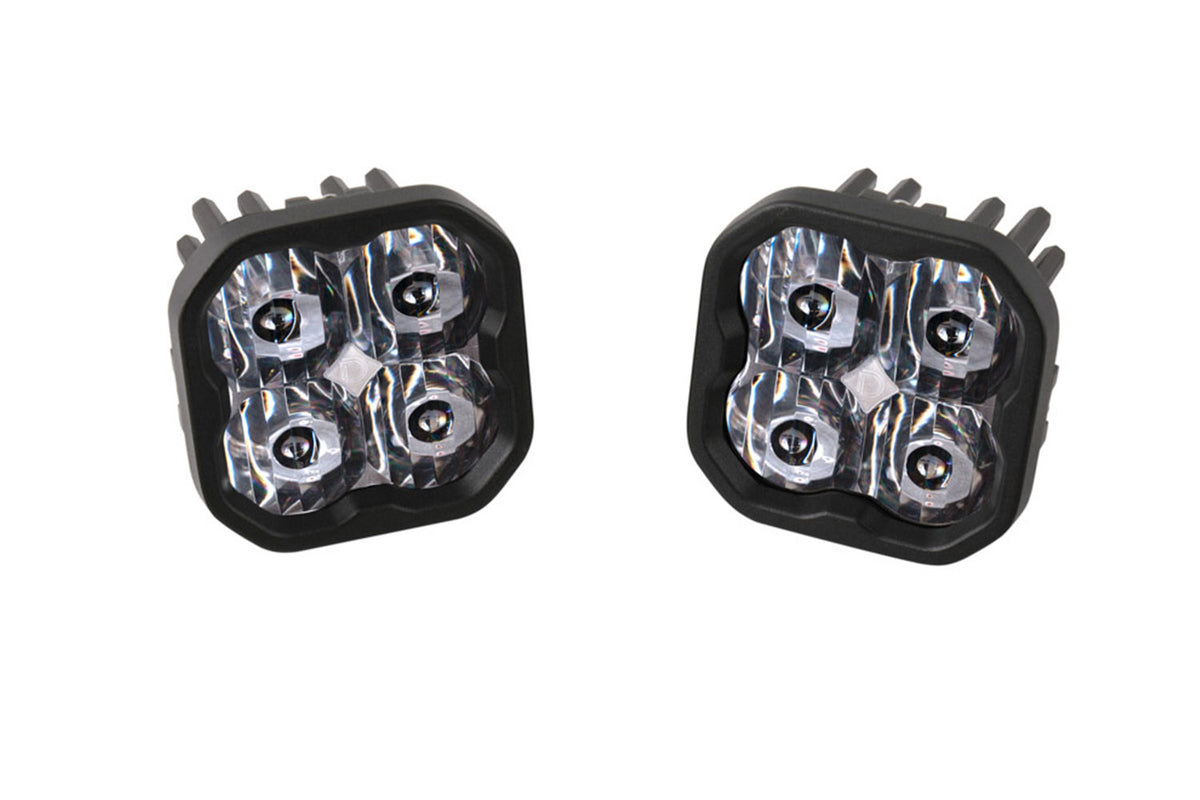 SS3 Max ABL White Driving - No Brackets (pair)