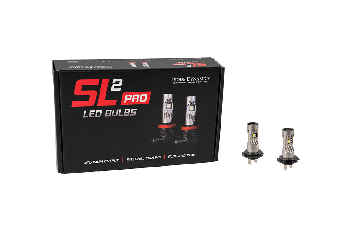 H7 White SL2 LED Bulbs (pair)