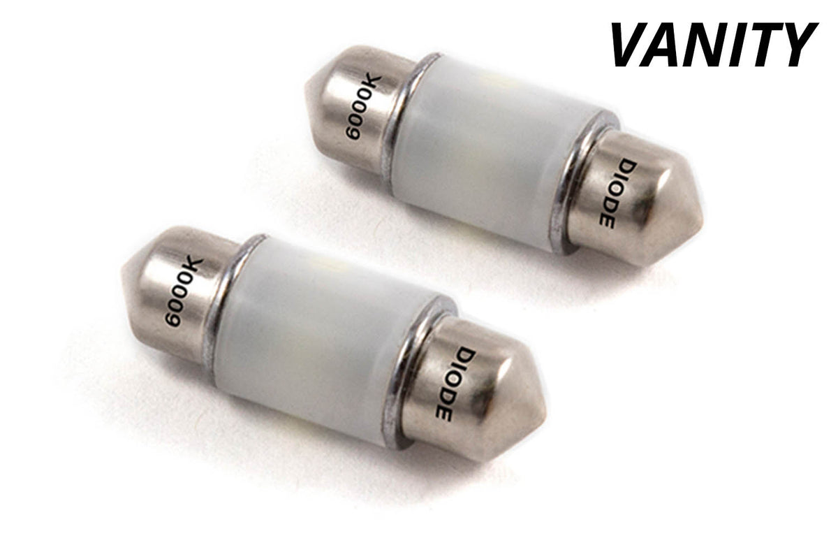 31mm SMF2 LED Blue (pair)