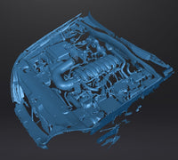 Lexus GX470 Engine Bay - 3D Scan