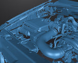 Lexus GX470 Engine Bay - 3D Scan