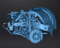 Lexus GX470 Front Suspension - 3D Scan