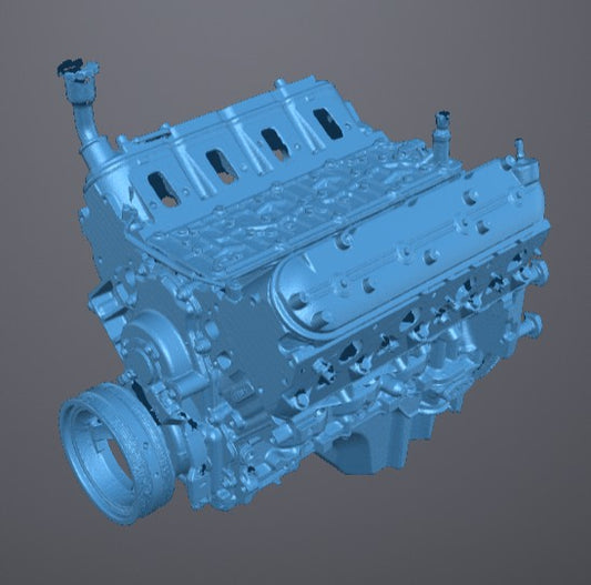 General Motors (GM) Gen4 6.2L LS Engine - 3D Scan