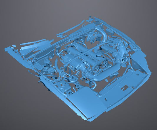 Mazda Miata (NA) Engine Bay - 3D Scan