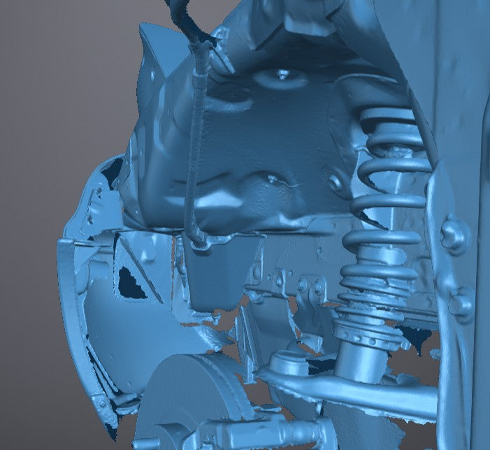 Mazda Miata (NA) Front Wheel Housing - 3D Scan