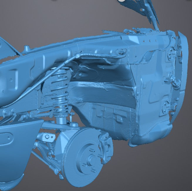 Mazda Miata (NA) Front Wheel Housing - 3D Scan