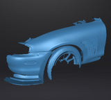 Mazda Miata (NB) Front Fender - 3D Scan