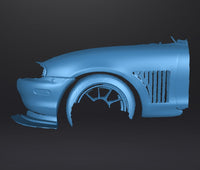 Mazda Miata (NB) Front Fender - 3D Scan