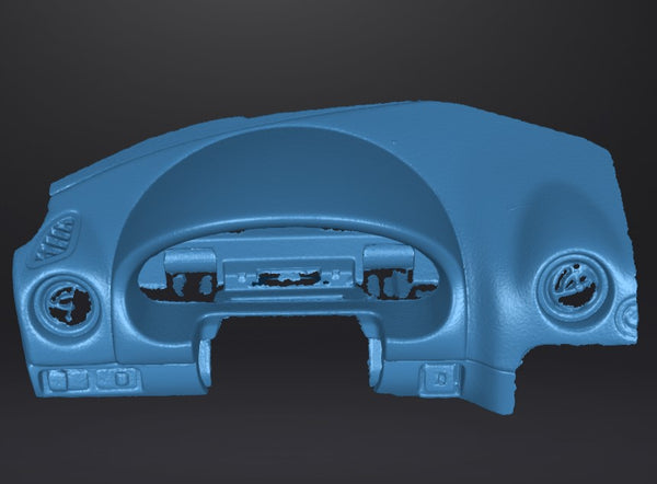 Mazda Miata (NB) Gauge Hood Installed - 3D Scan