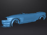 Mazda Miata (NB) Left Hand Side - 3D Scan