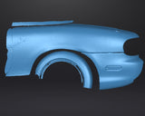 Mazda Miata (NB) Rear Quarter / Fender - 3D Scan