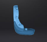 Mazda Miata (NB) Small Tupperware Rear Mudflap - 3D Scan