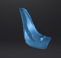 Mazda Miata (NB) Small Tupperware Rear Mudflap - 3D Scan