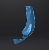 Mazda Miata (NB) Small Tupperware Rear Mudflap - 3D Scan