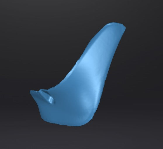 Mazda Miata (NB) Small Tupperware Rear Mudflap - 3D Scan