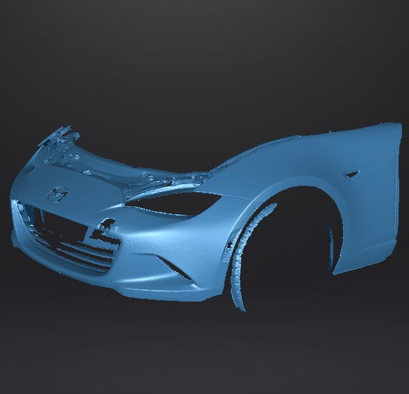 Mazda Miata (ND) Front Bumper & Fender - 3D Scan