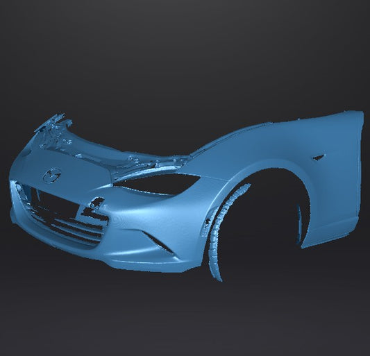 Mazda Miata (ND) Front Bumper & Fender - 3D Scan