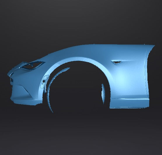 Mazda Miata (ND) Front Bumper & Fender - 3D Scan