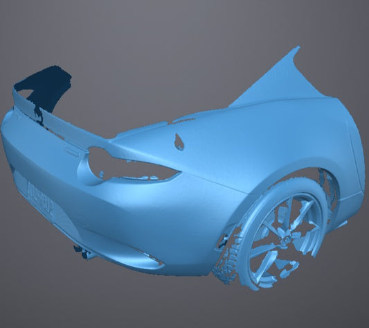 Mazda Miata (ND) Rear Bumper & Fender - 3D Scan