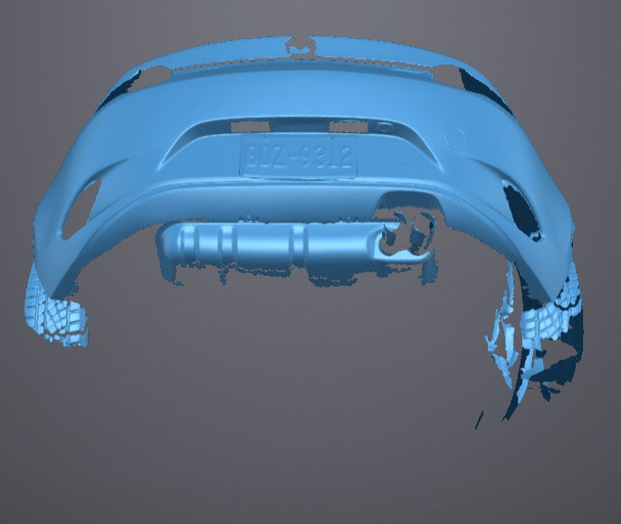 Mazda Miata (ND) Rear Bumper & Fender - 3D Scan