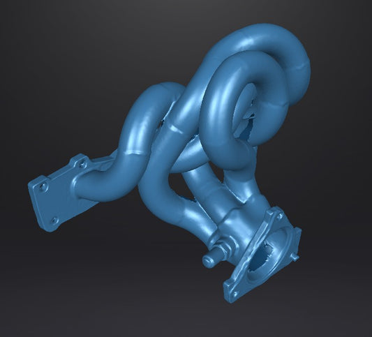 Chevy Cobalt "Noodle" Header - 3D Scan