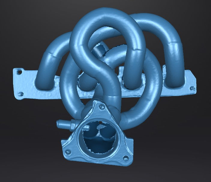 Chevy Cobalt "Noodle" Header - 3D Scan