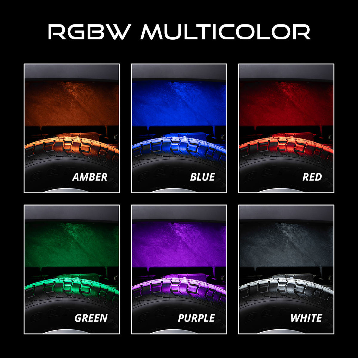 Stage Series RGBW LED Rock Light (add-on 2-pack)
