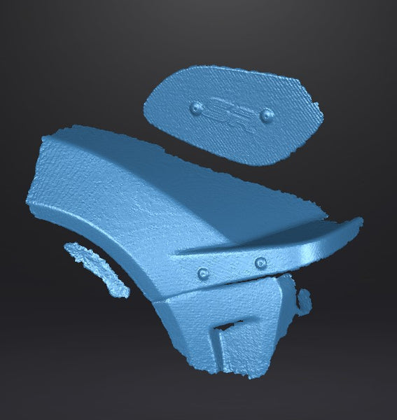 Rush SR Spoiler Endplate - 3D Scan