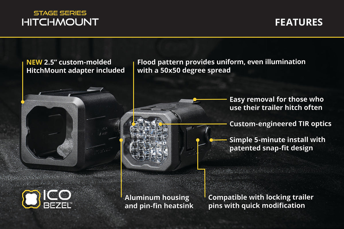 HitchMount LED Pod Reverse Kit for 2023-2026 GMC Canyon  C1R
