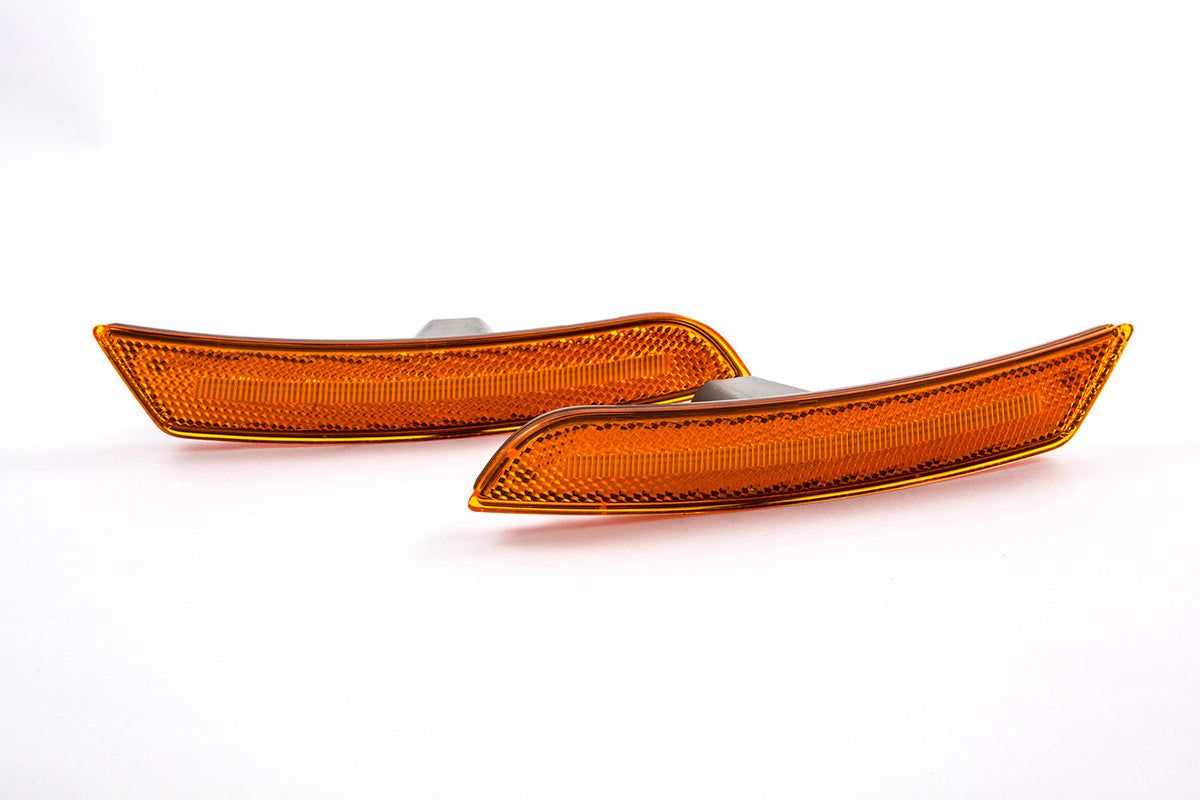 LED Sidemarkers for 2014-2019 Cadillac ATS/CTS (non V)  Smoked (pair)
