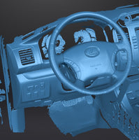 Lexus GX470 Dash/Console - 3D Scan