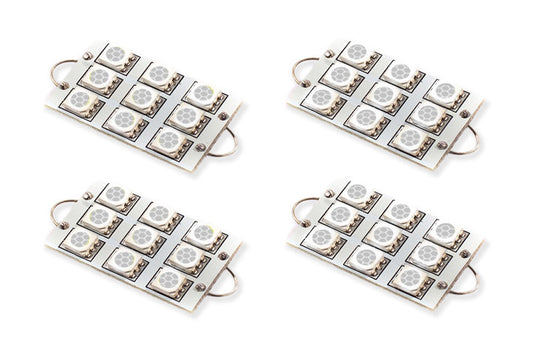44mm SML9 LED Amber (four)