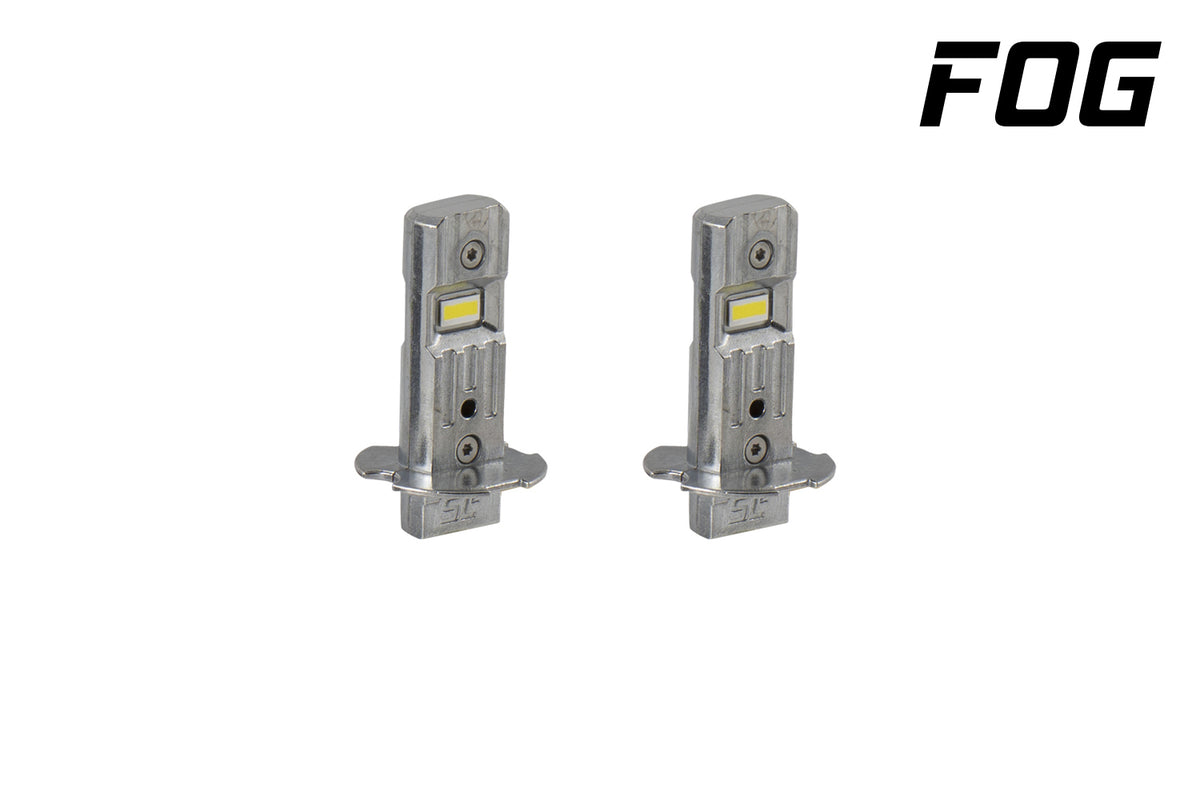 H3 White SL2 LED Bulbs (pair)