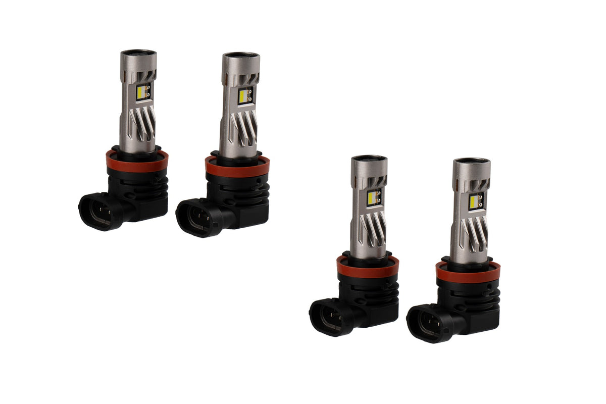H11/H8/H9 White SL2 Pro LED Bulbs (four)