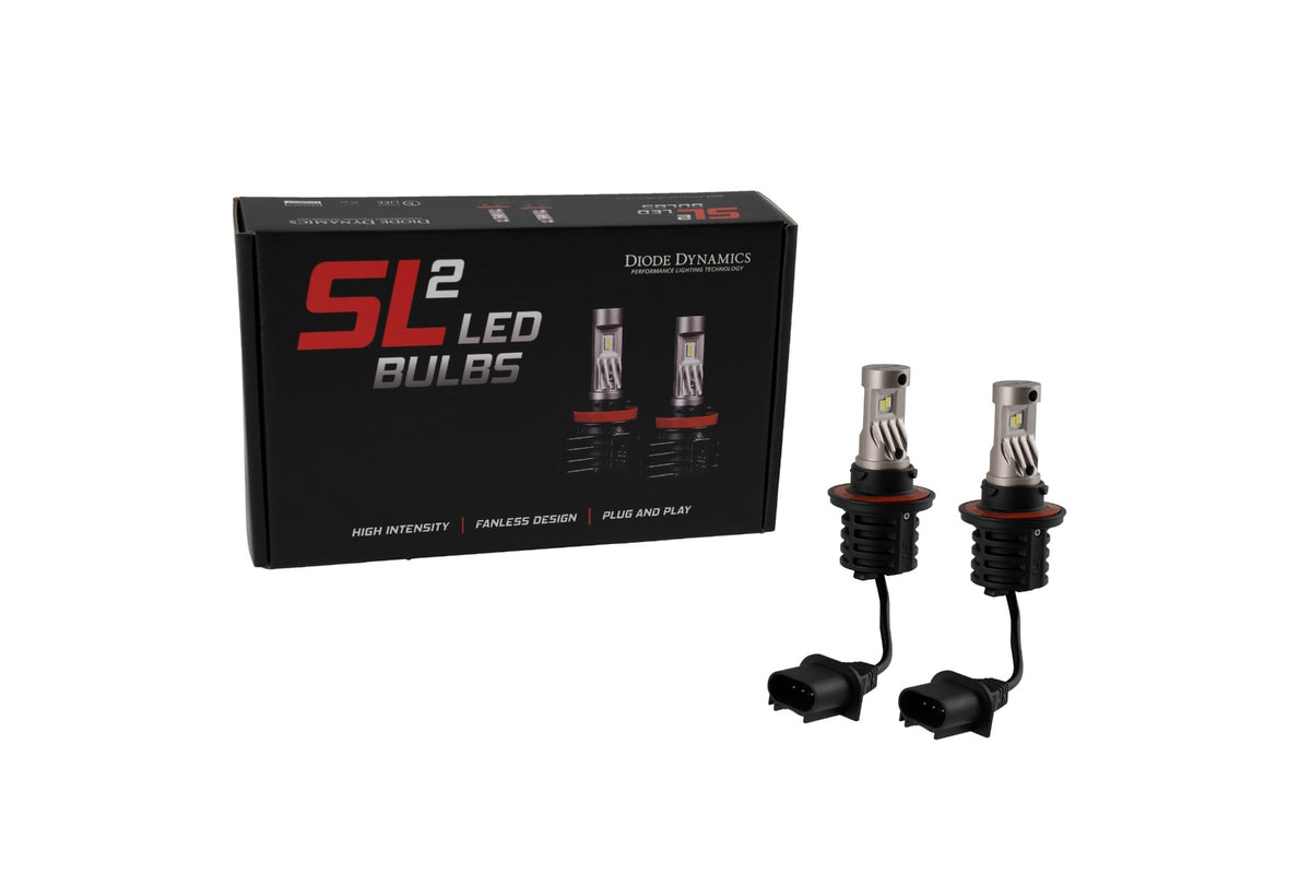 H13 White SL2 LED Bulbs (pair)