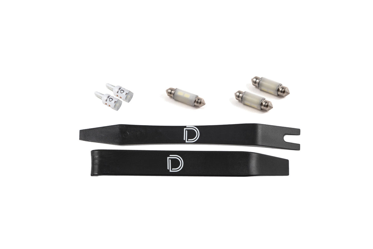 Interior LED Kit for 2010-2014 Ford Mustang  Cool White Stage 1