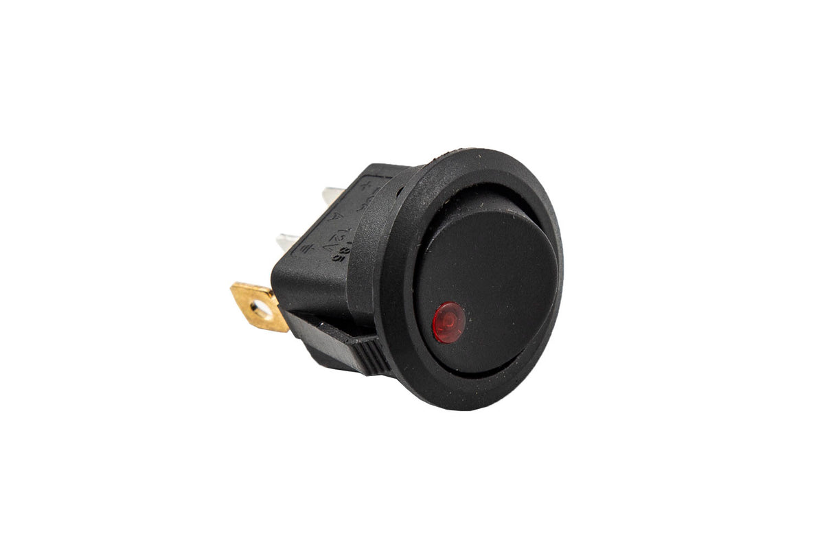 Red LED Toggle Switch