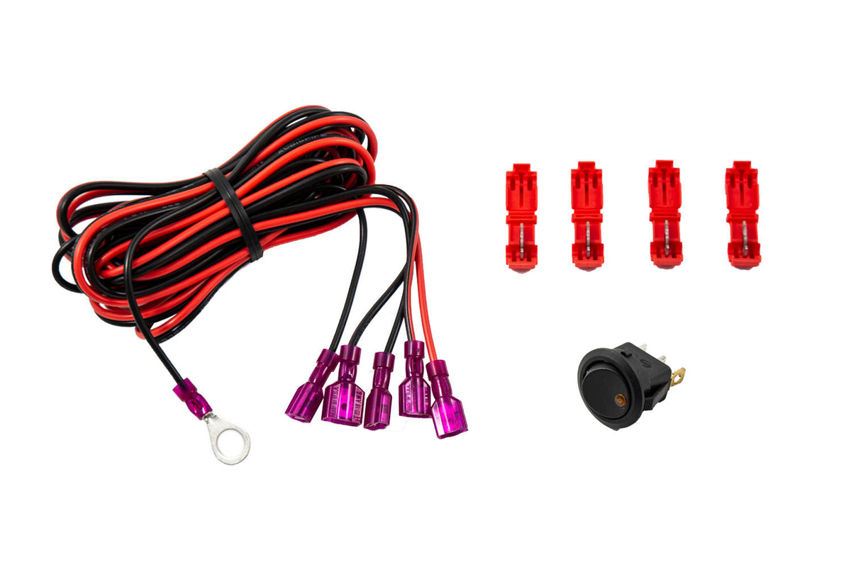 Add-on LED Switch Kit - Amber