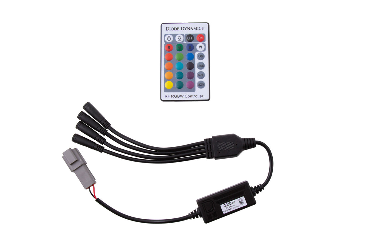 RGBW 24-Key M8 RF Controller