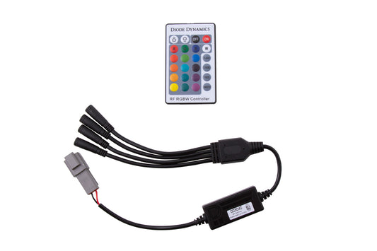 RGBW 24-Key M8 RF Controller
