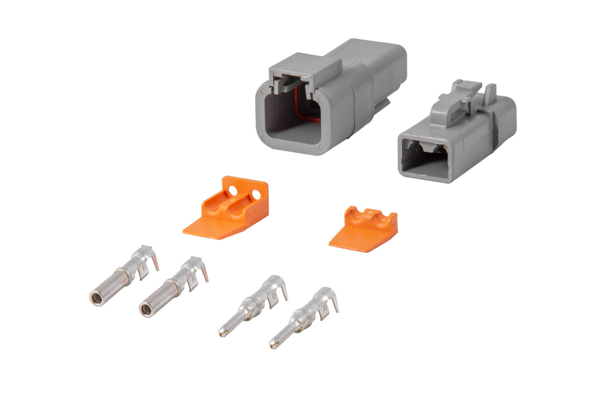 Deutsch Connector Kit  2-Pin (12-14 Gauge)