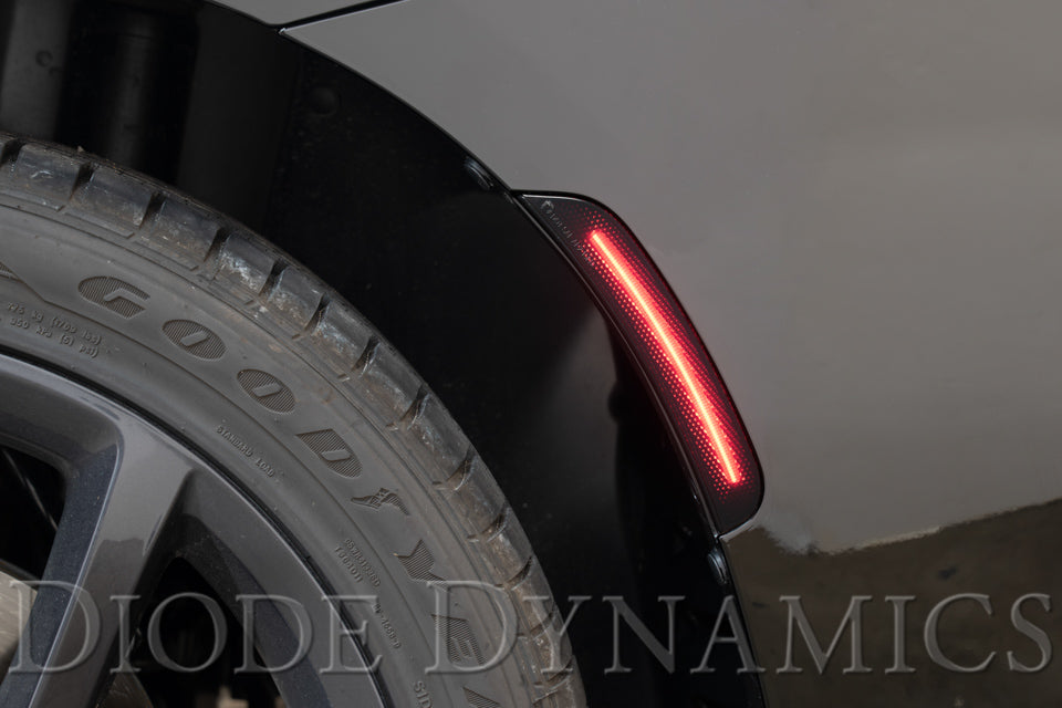 LED Sidemarkers for 2015-2023 Dodge Charger  Clear (set)